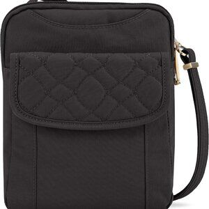 Anti-Theft Signature Quilted Slim Pouch